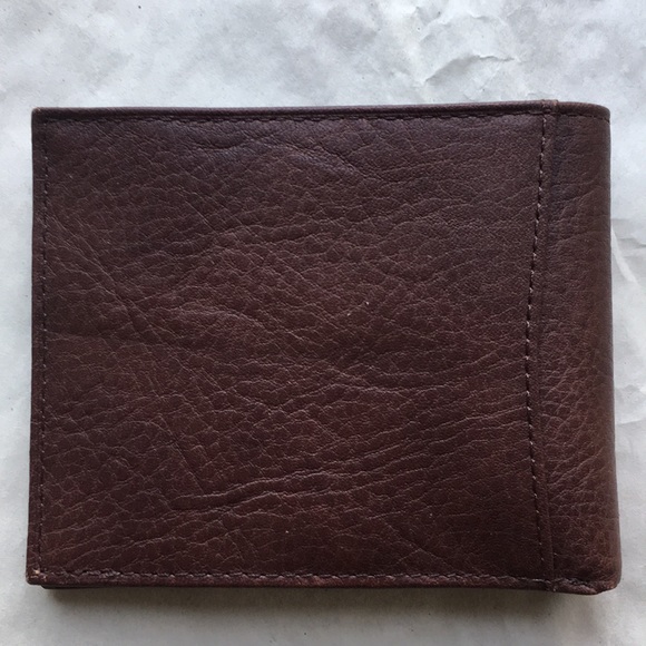 NWOT Dockers Brown Leather Pocketmate Wallet Bill - Picture 5 of 5